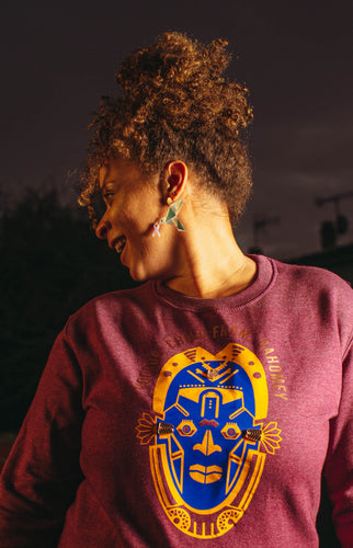 IDIA PALE BURGUNDY SWEAT