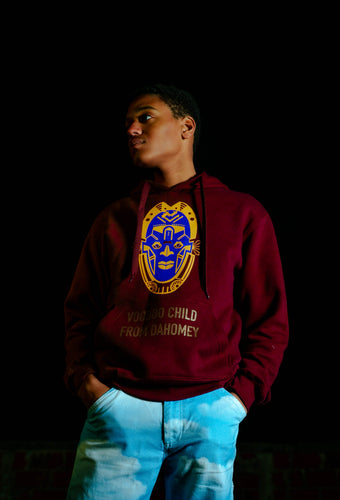 IDIA BURGUNDY HOODIE